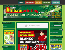 Tablet Screenshot of ilhamprinting.com